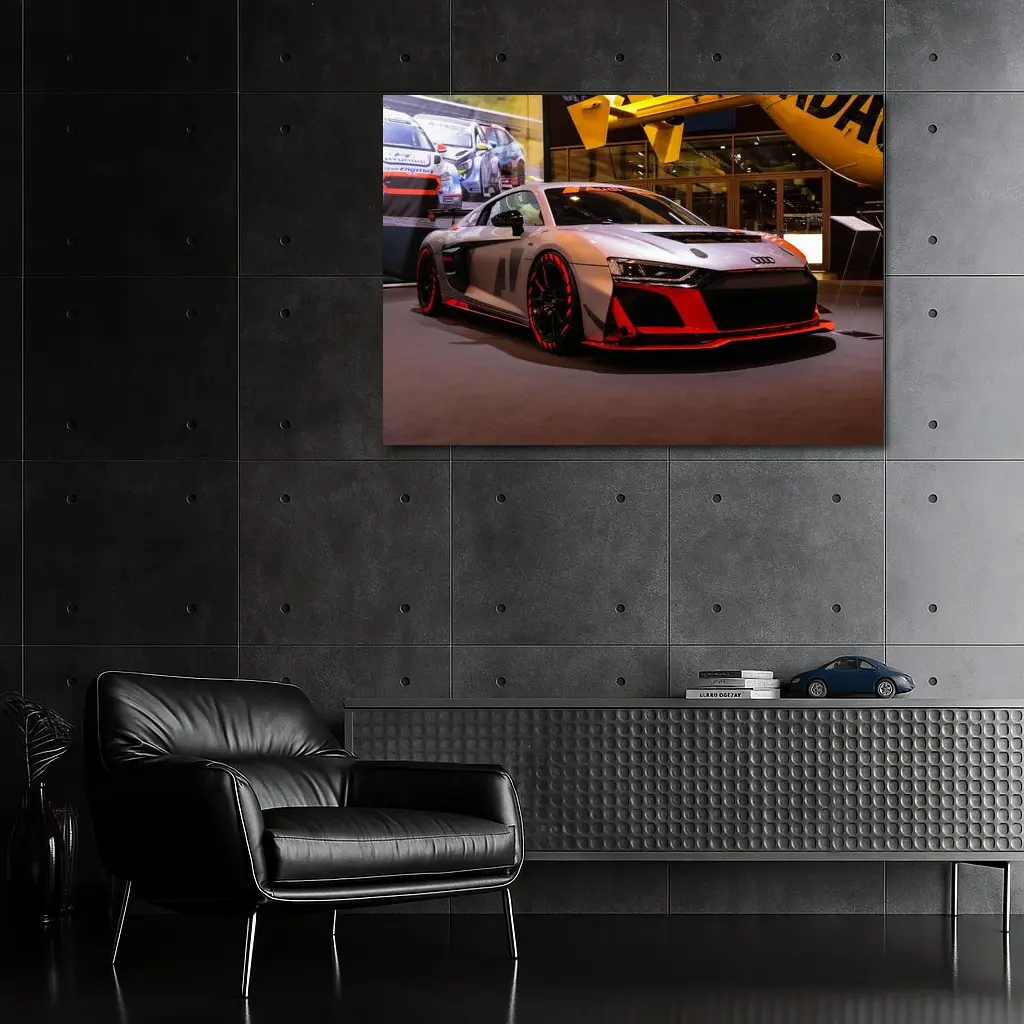 Audi R8 GT3 Race Car Indoor Display – Wall Art