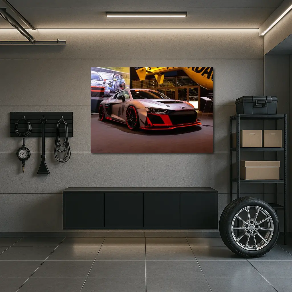 Audi R8 GT3 Race Car Indoor Display – Wall Art