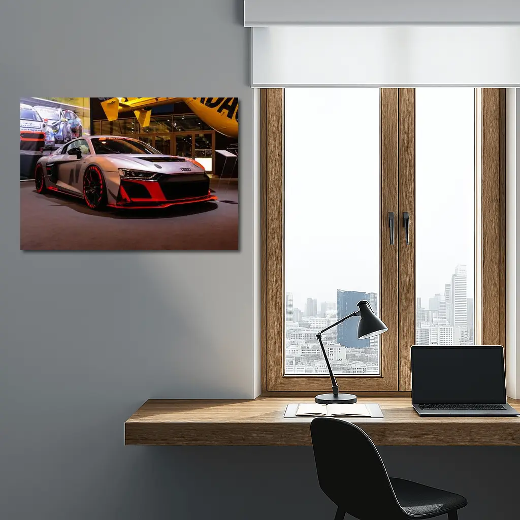Audi R8 GT3 Race Car Indoor Display – Wall Art