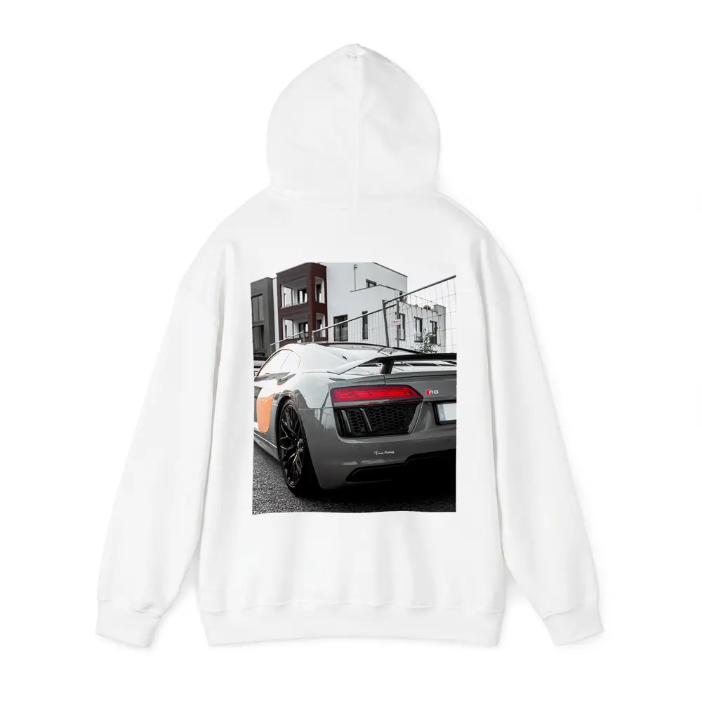 Audi R8 Gray Supercar Urban Street – Hoodies