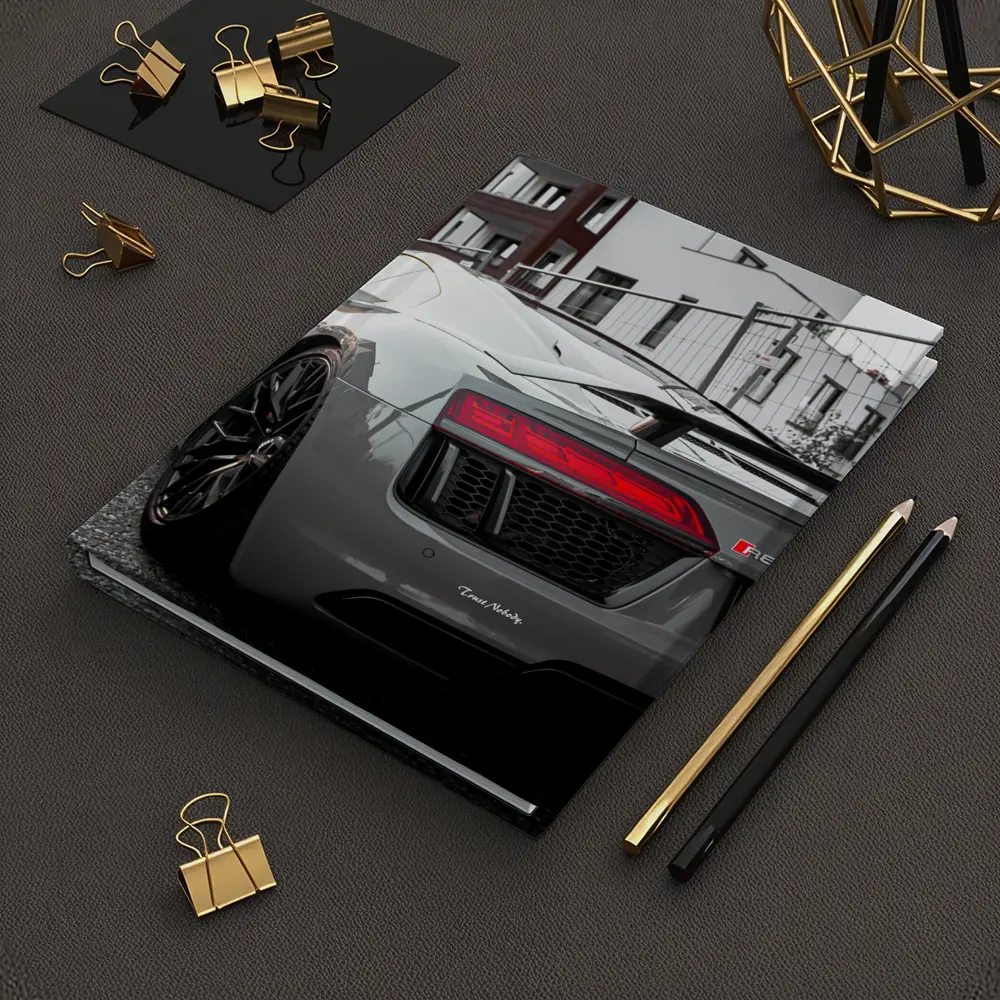 Audi R8 Gray Supercar Urban Street – Notebooks