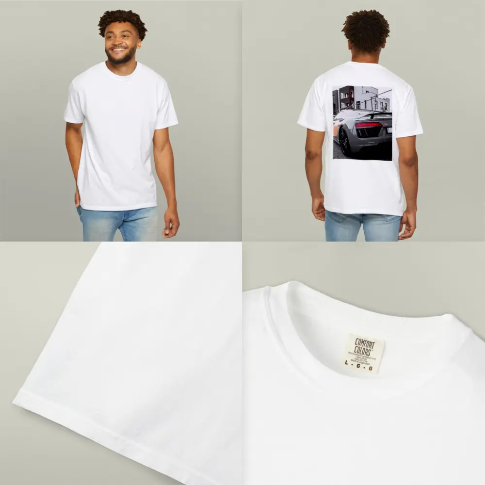 Audi R8 Gray Supercar Urban Street – T-Shirts