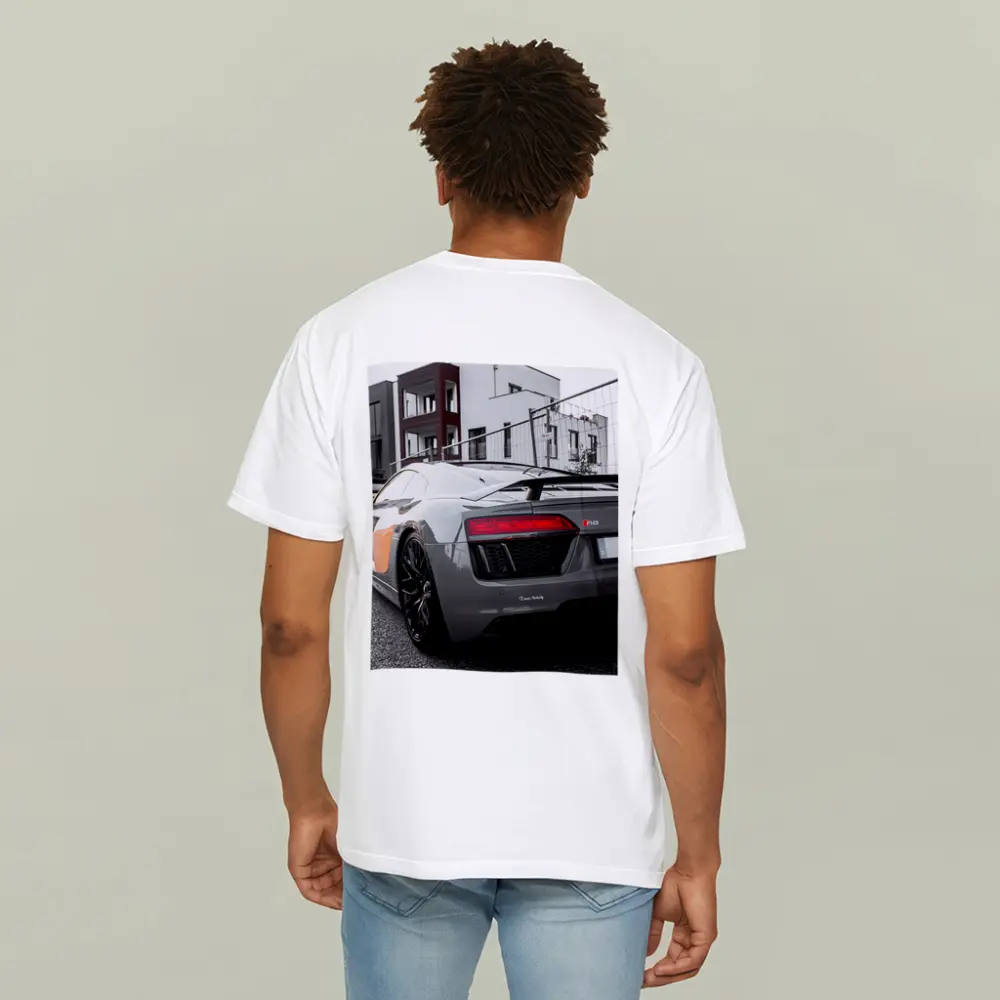 Audi R8 Gray Supercar Urban Street – T-Shirts