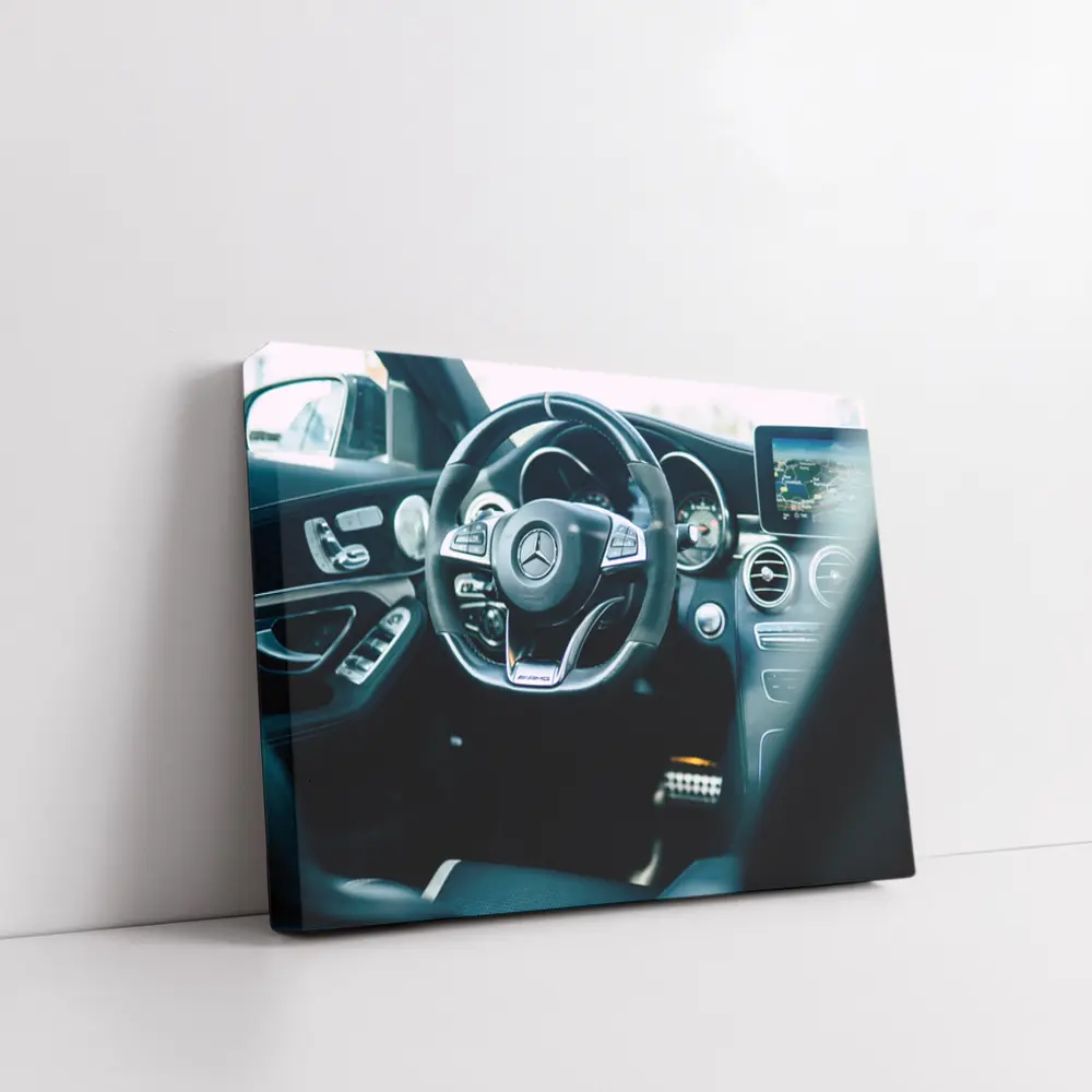 Mercedes AMG Interior Dashboard Cockpit View – Wall Art
