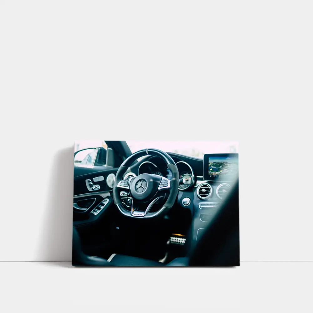 Mercedes AMG Interior Dashboard Cockpit View – Wall Art