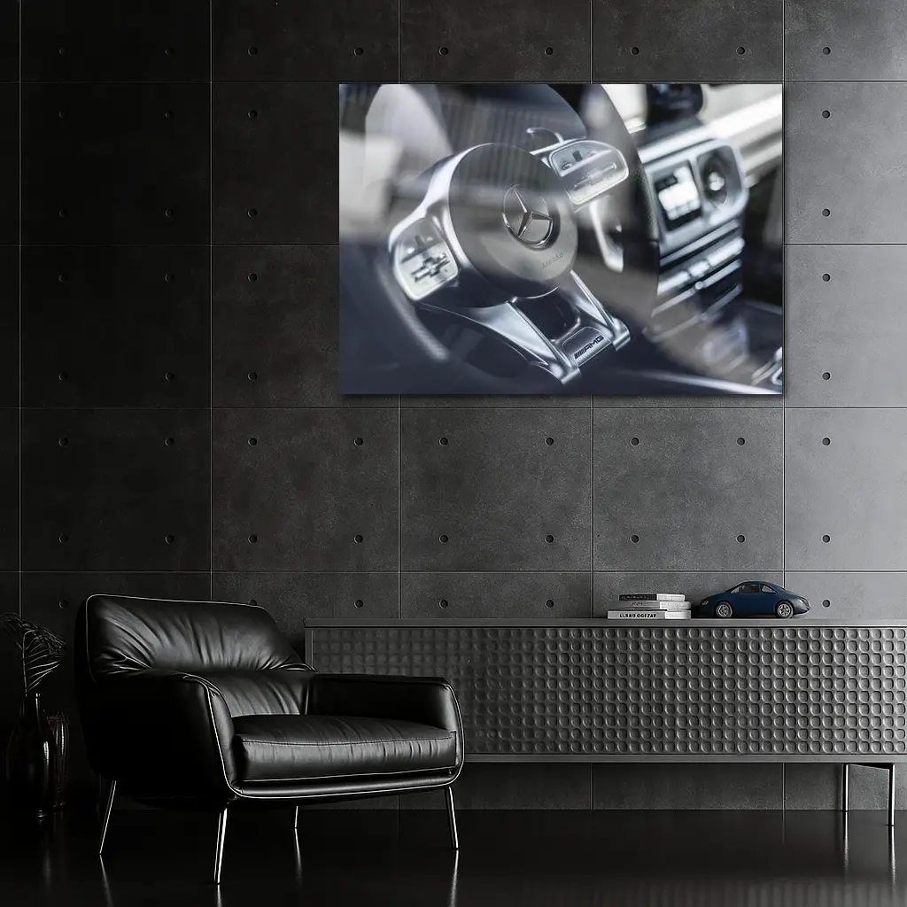 Mercedes AMG G Class Interior Cockpit Detail – Wall Art