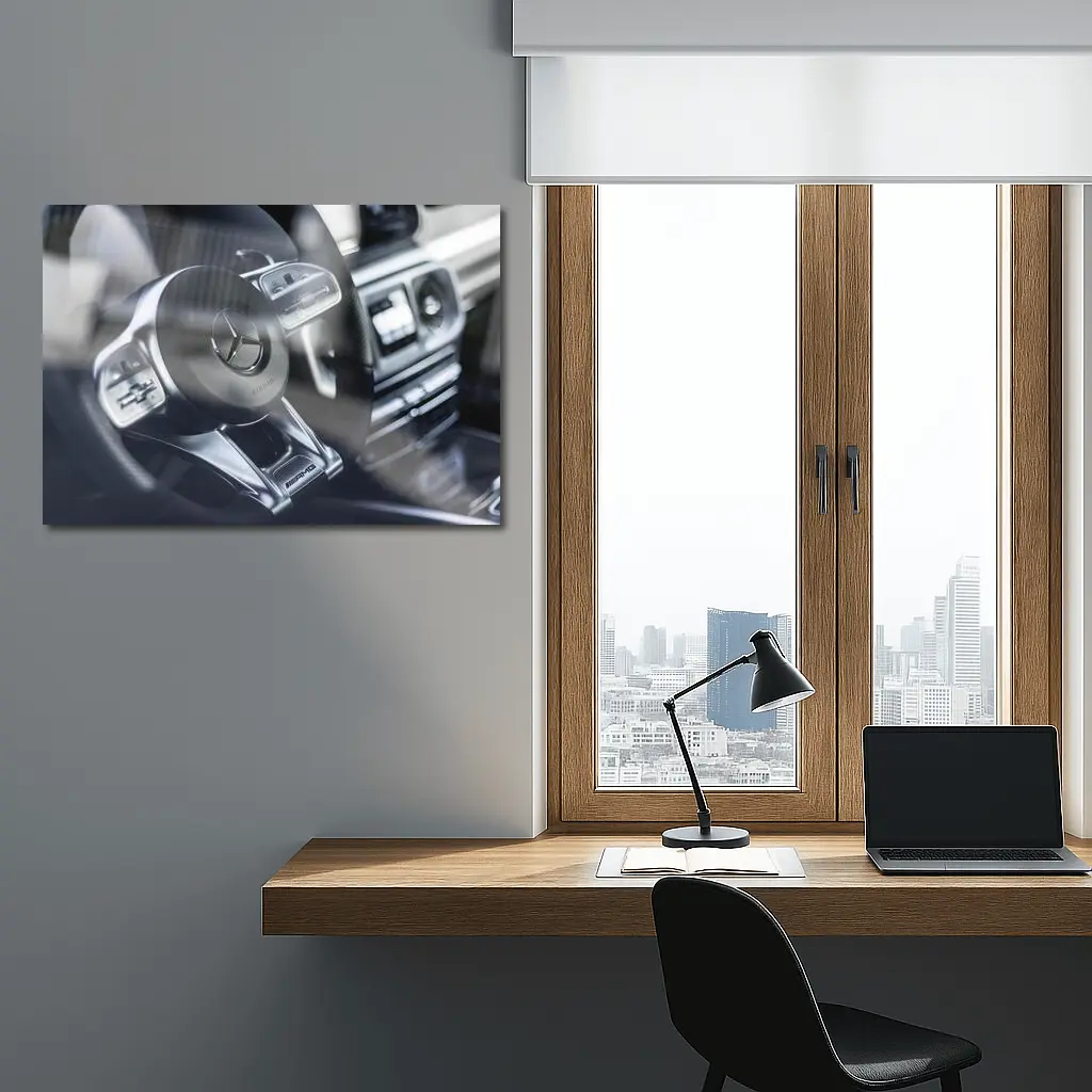 Mercedes AMG G Class Interior Cockpit Detail – Wall Art
