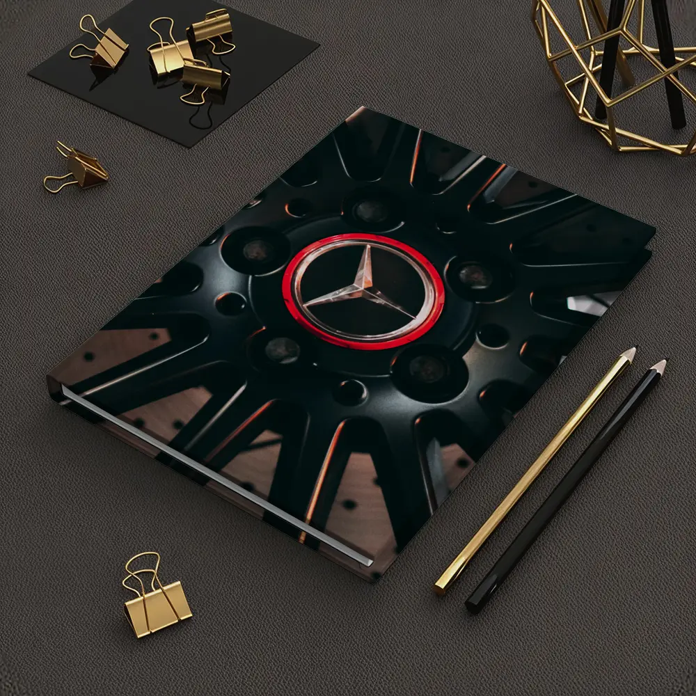 Mercedes AMG Black Wheel Red Brake Calipers – Notebooks