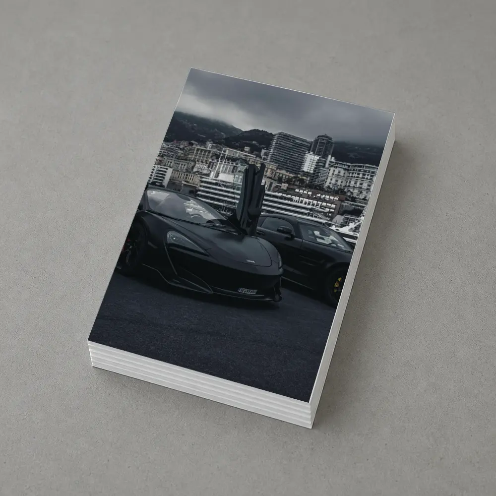 McLaren Mercedes AMG GT Monaco Harbor – Postcards