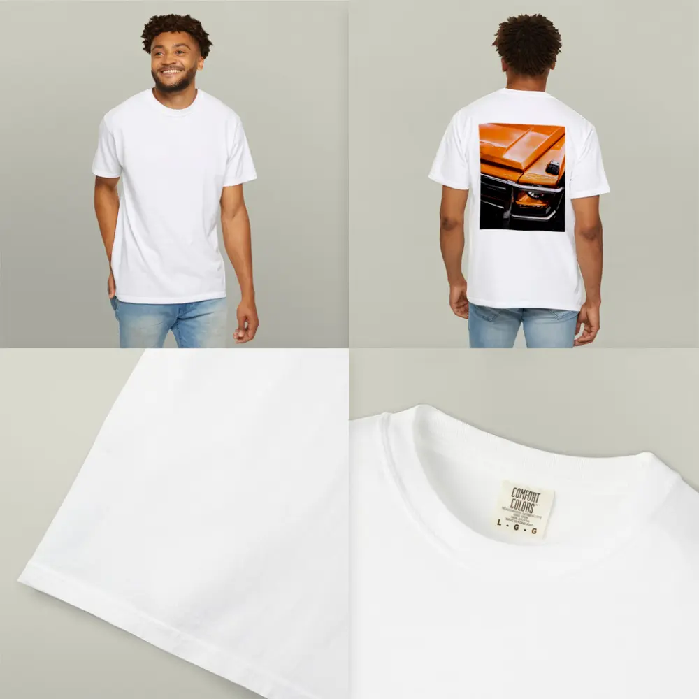 Mercedes G Class Orange Front Close Up – T-Shirts