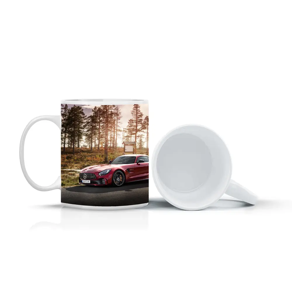 Mercedes AMG GT Red Forest Road – Mugs