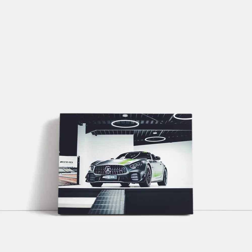 Mercedes AMG GT R Pro Showroom Gray – Wall Art