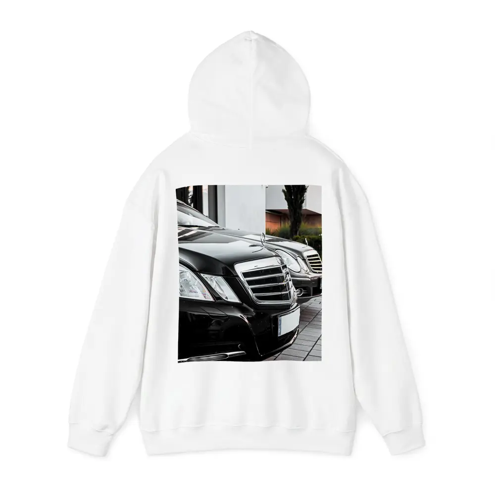 Black Mercedes E Class Fleet Street – Hoodies