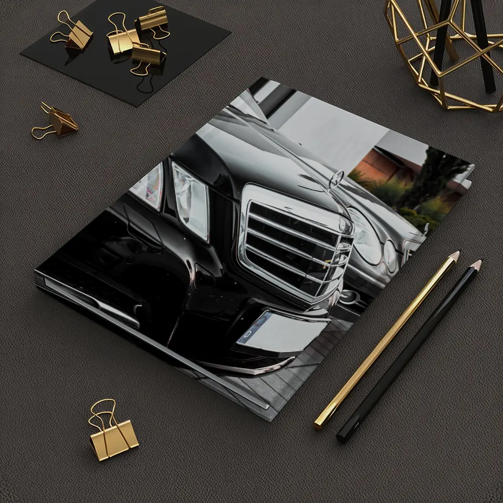 Black Mercedes E Class Fleet Street – Notebooks
