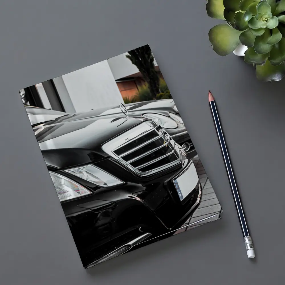 Black Mercedes E Class Fleet Street – Notebooks