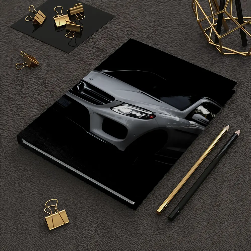 Mercedes GLE Class Silver Dark Background – Notebooks