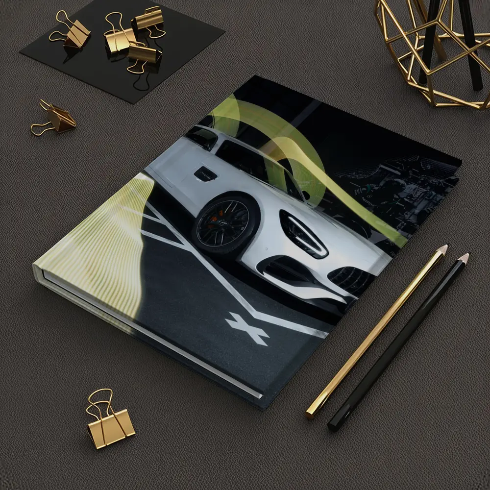 Mercedes AMG GT White Supercar Studio Display – Notebooks