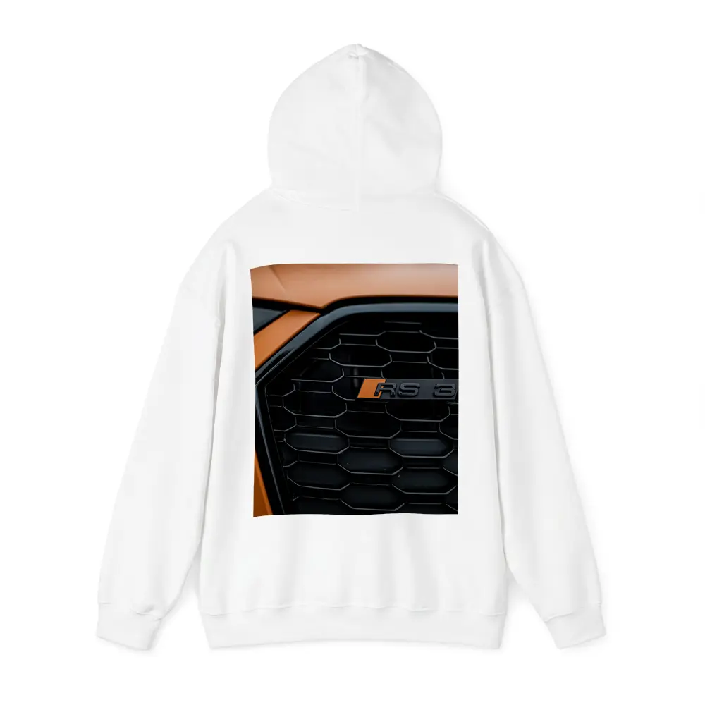 Audi RS3 Black Grille Close Up Orange – Hoodies