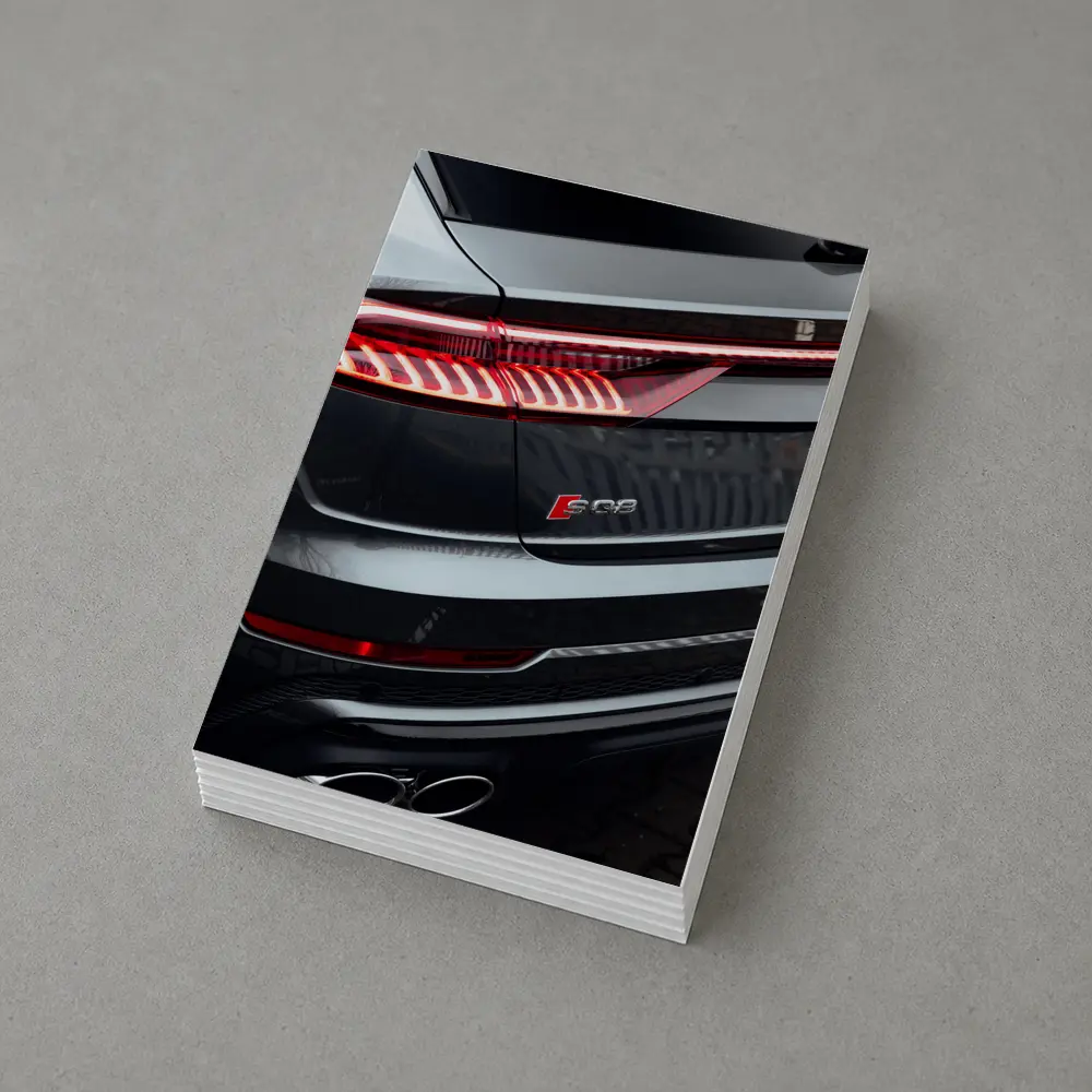 Audi SQ8 Rear Tail Light Close Up – Postcards
