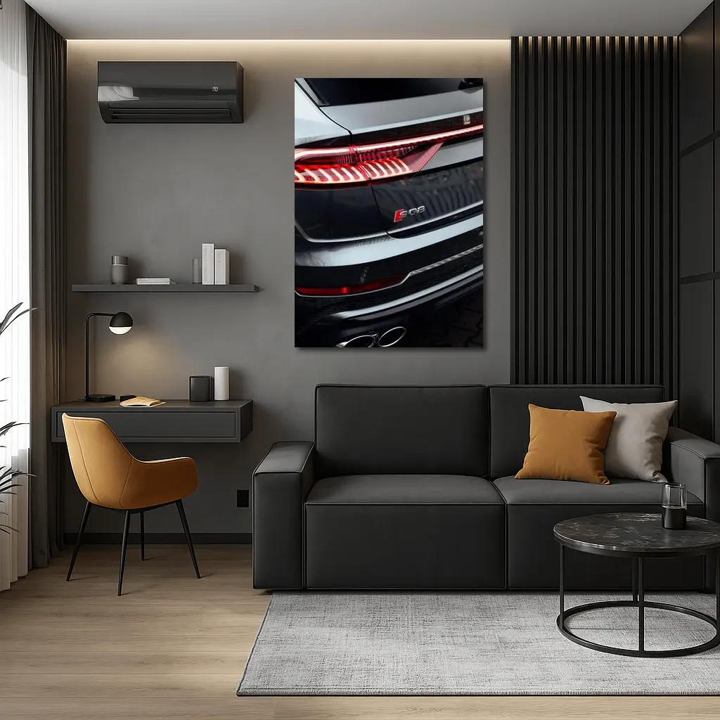 Audi SQ8 Rear Tail Light Close Up – Wall Art