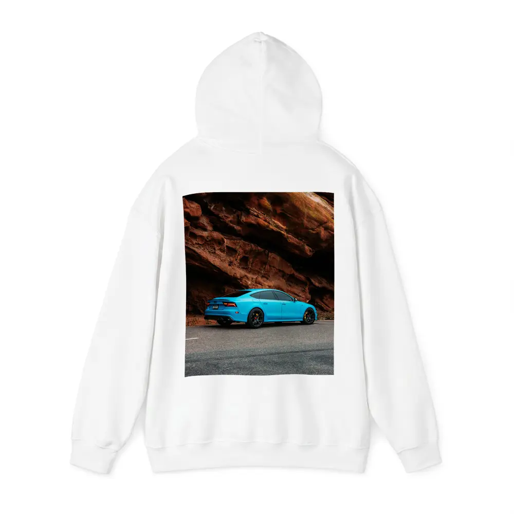 Audi RS7 Blue Sportback Red Rock Canyon – Hoodies