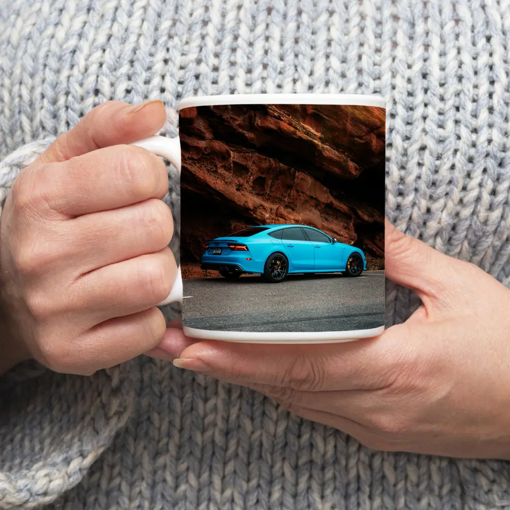 Audi RS7 Blue Sportback Red Rock Canyon – Mugs
