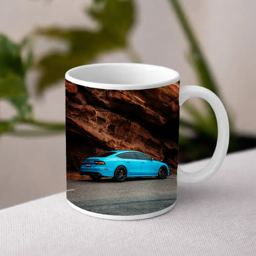 Audi RS7 Blue Sportback Red Rock Canyon – Mugs