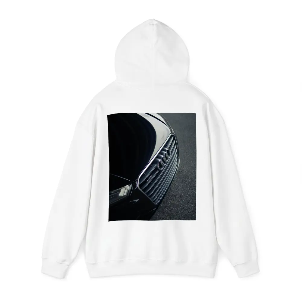 Audi A8 Front Grille Close Up Dark – Hoodies