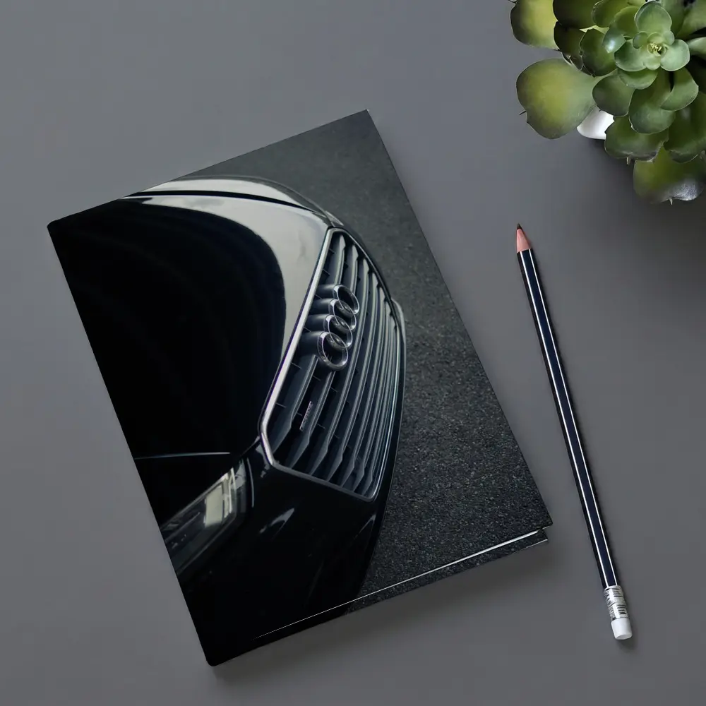 Audi A8 Front Grille Close Up Dark – Notebooks