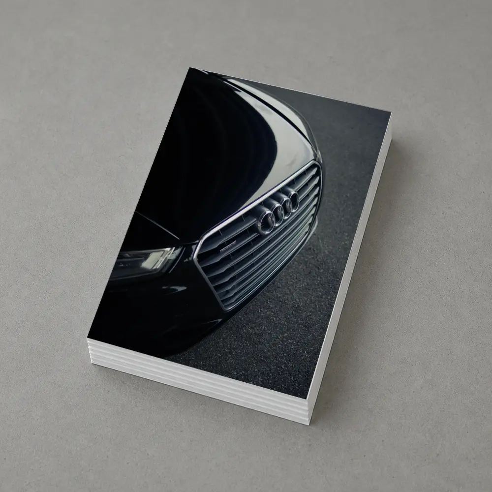 Audi A8 Front Grille Close Up Dark – Postcards