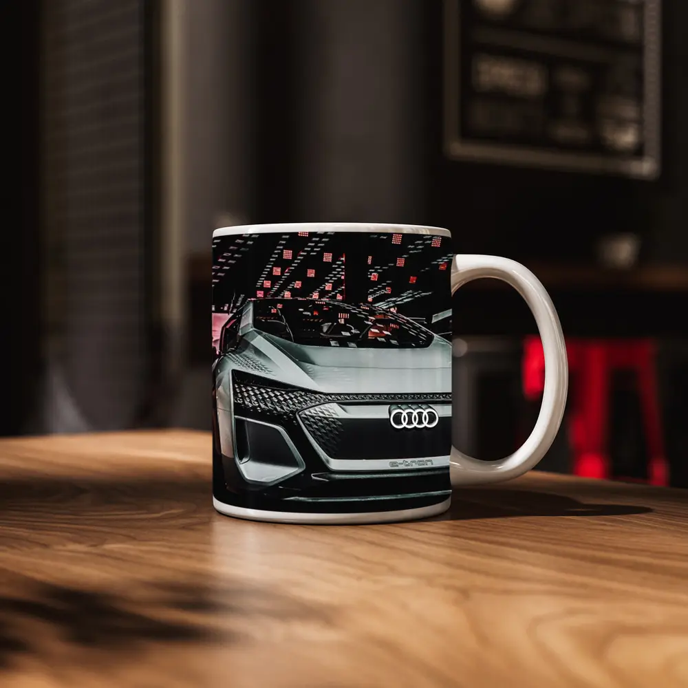 Audi E-Tron Concept Car Dark Exhibition – Mugs