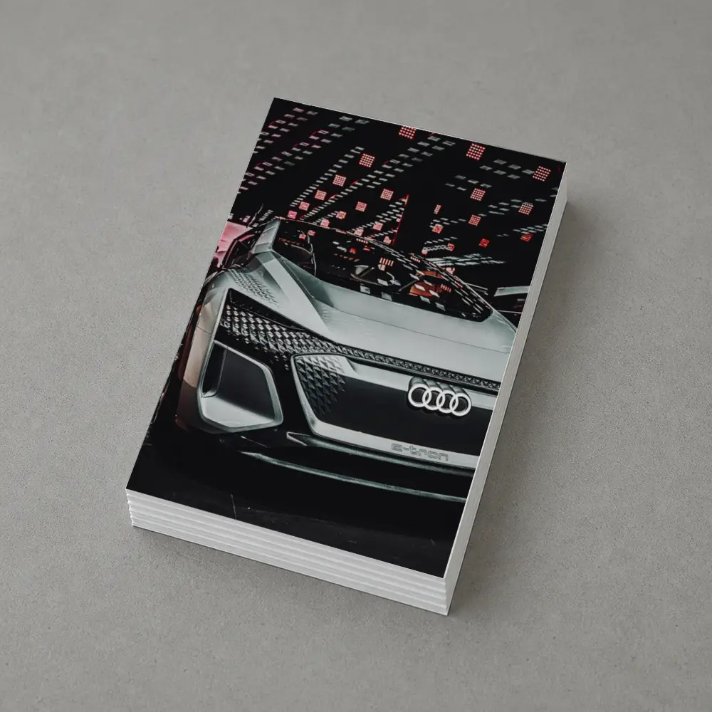Audi E-Tron Concept Car Dark Exhibition – Postcards
