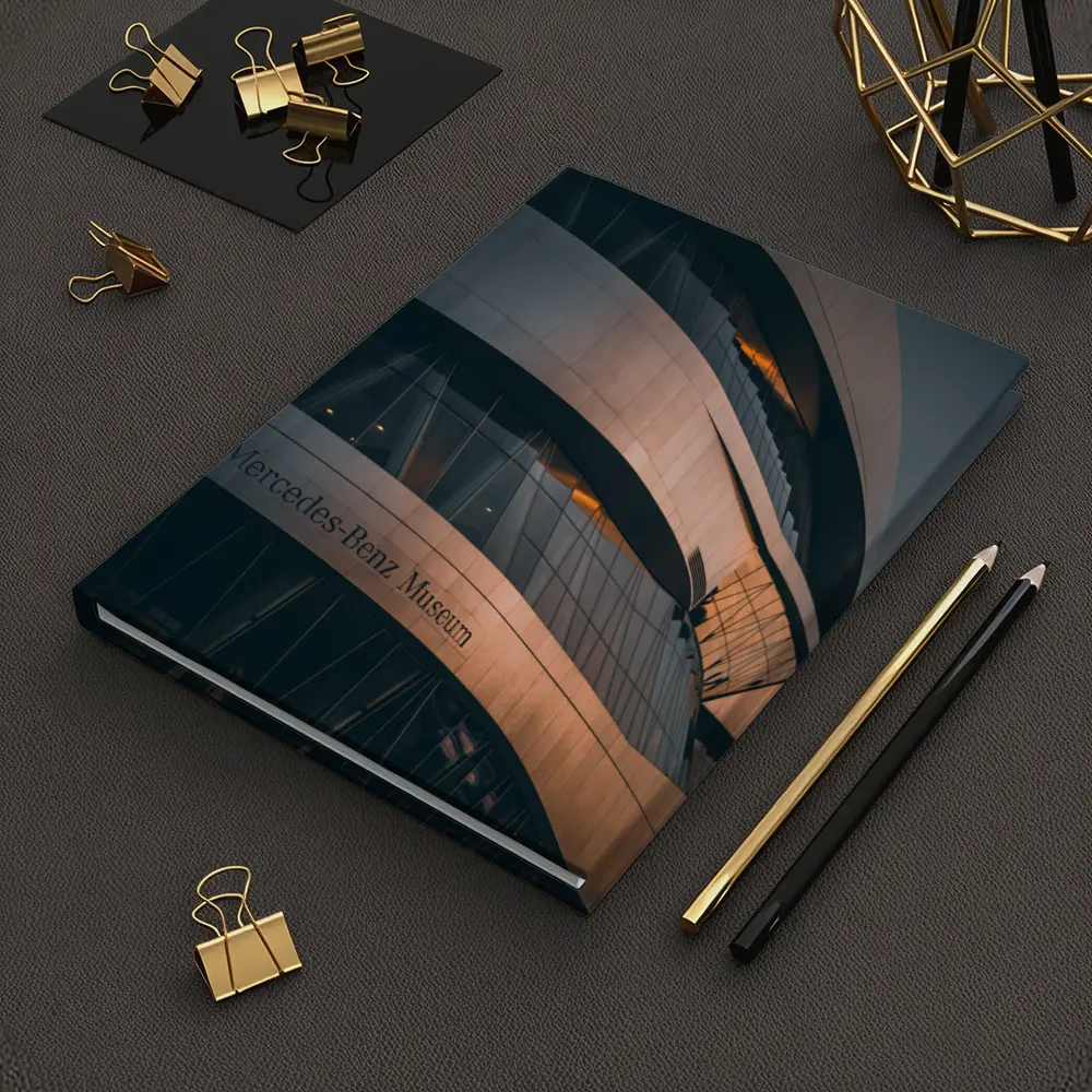 Mercedes Benz Museum Stuttgart Curved Architecture – Notebooks