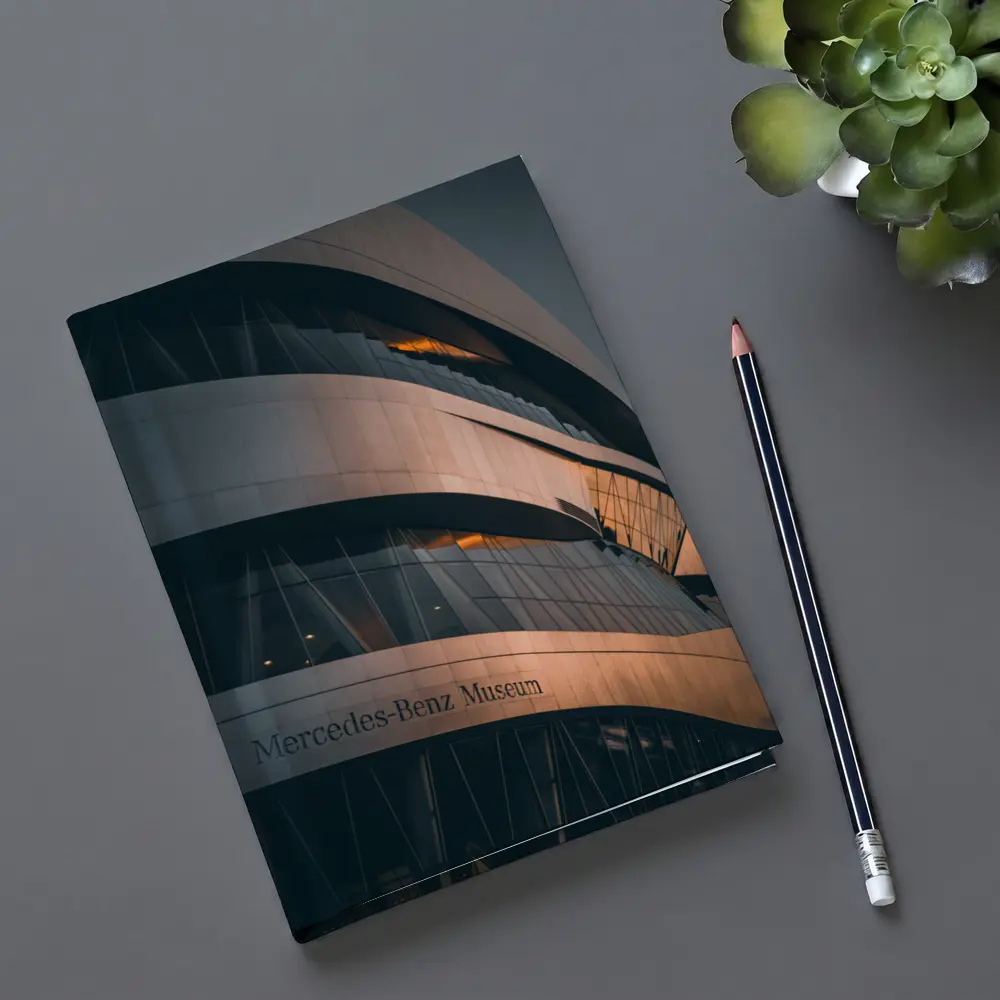Mercedes Benz Museum Stuttgart Curved Architecture – Notebooks