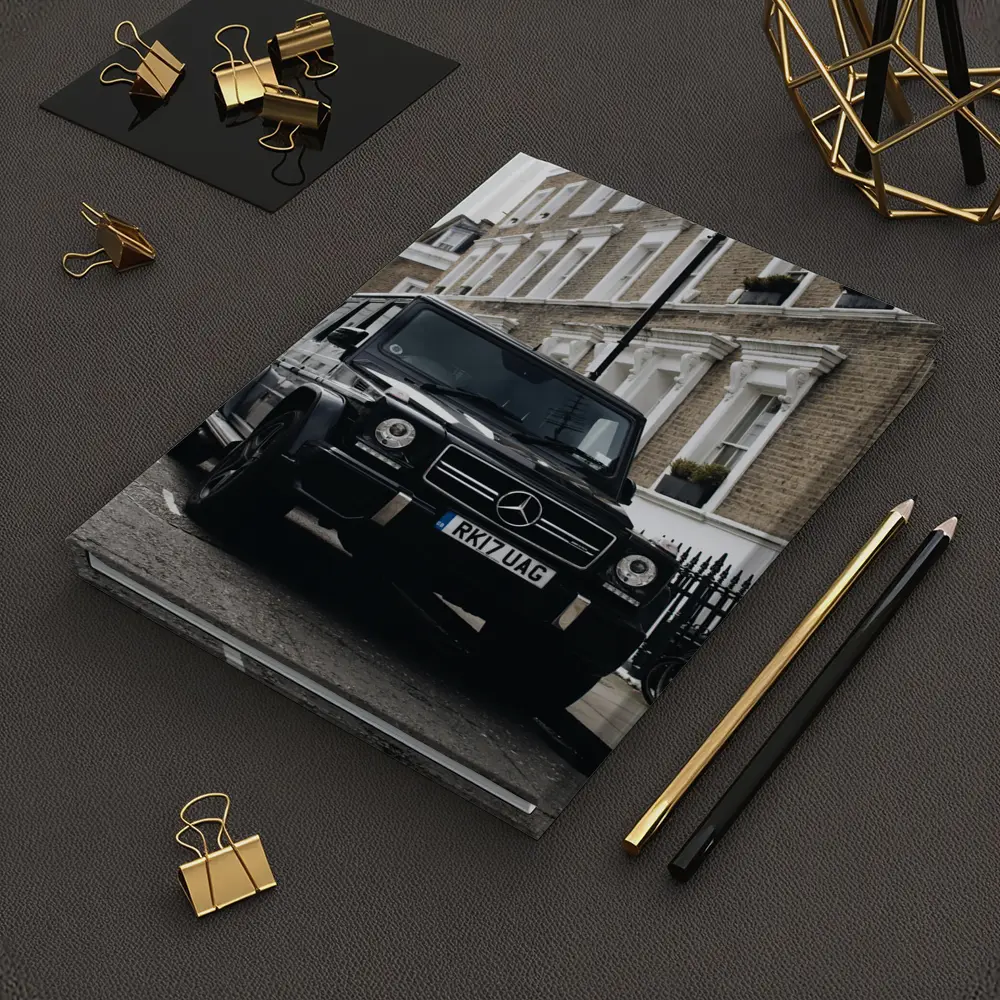 Mercedes G Wagen Black London Street – Notebooks
