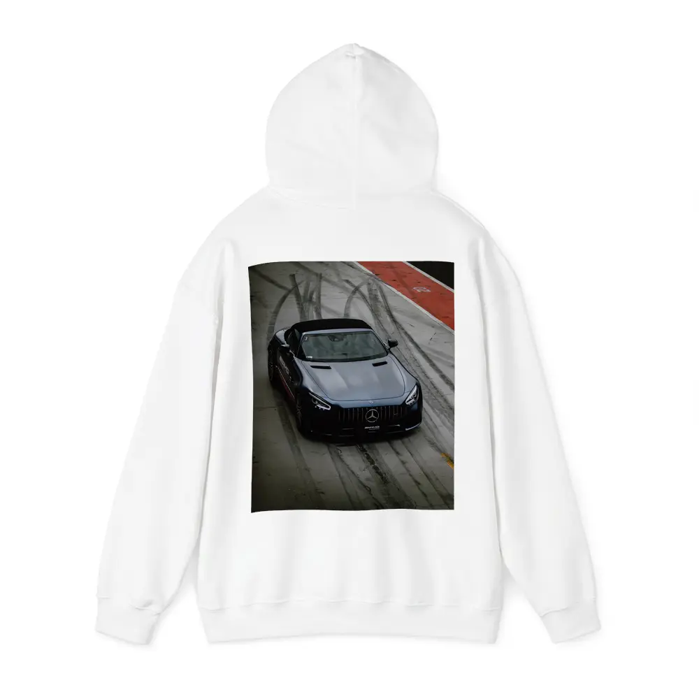 Mercedes AMG GT Roadster On Racing Track – Hoodies