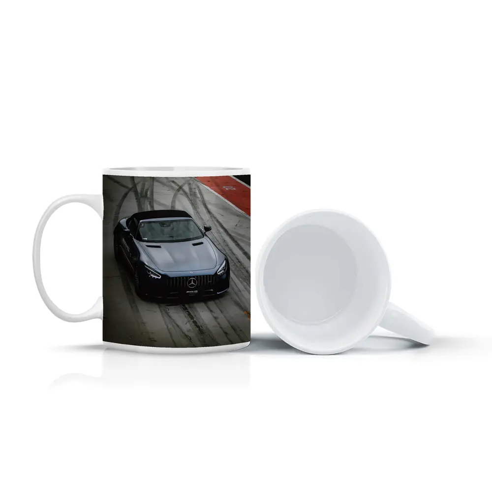 Mercedes AMG GT Roadster On Racing Track – Mugs