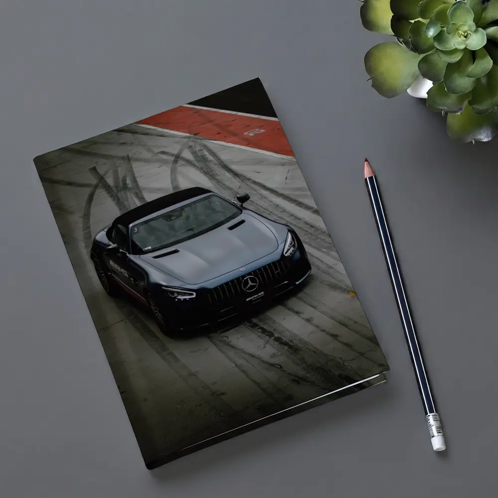 Mercedes AMG GT Roadster On Racing Track – Notebooks