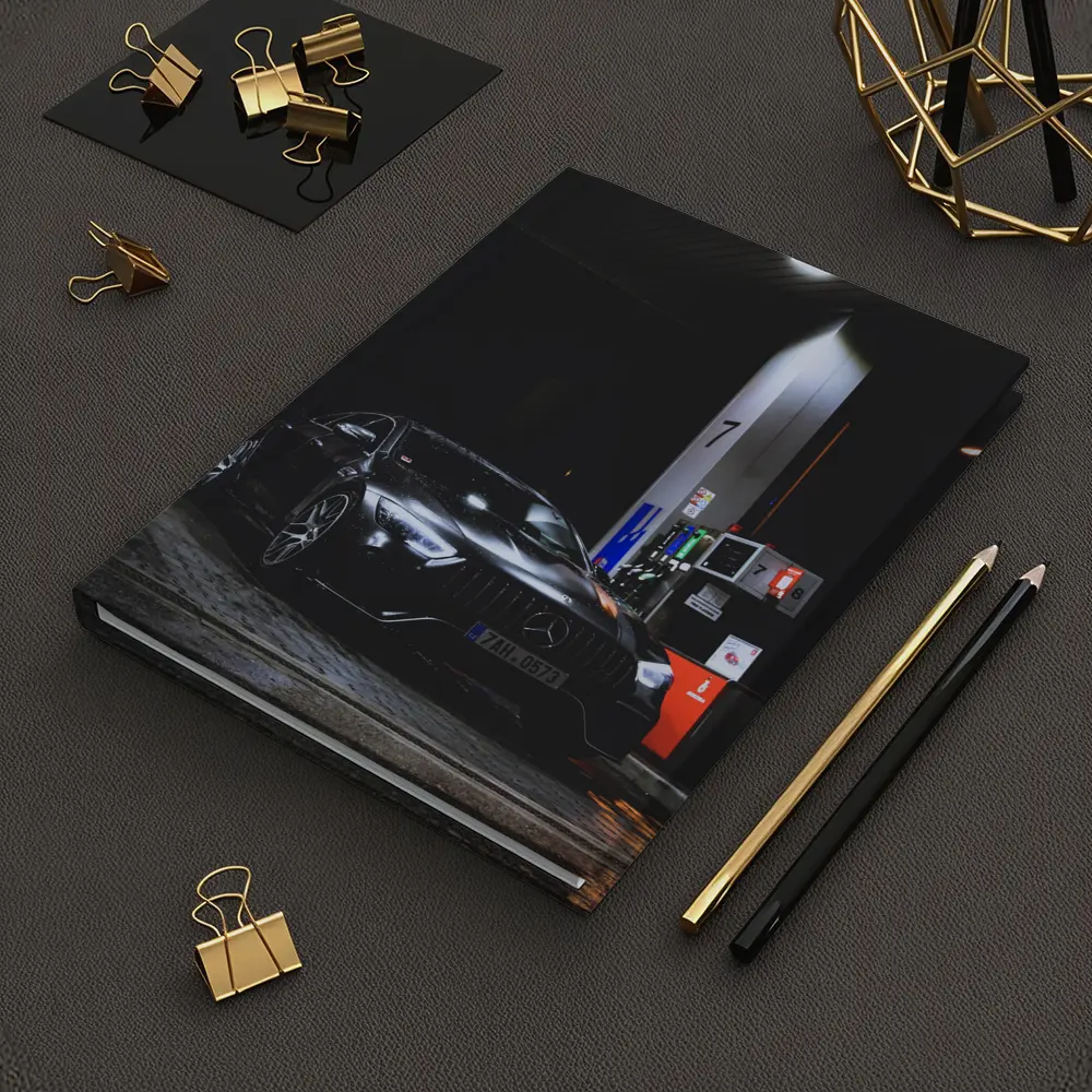 Mercedes AMG GT Black Night Gas Station – Notebooks