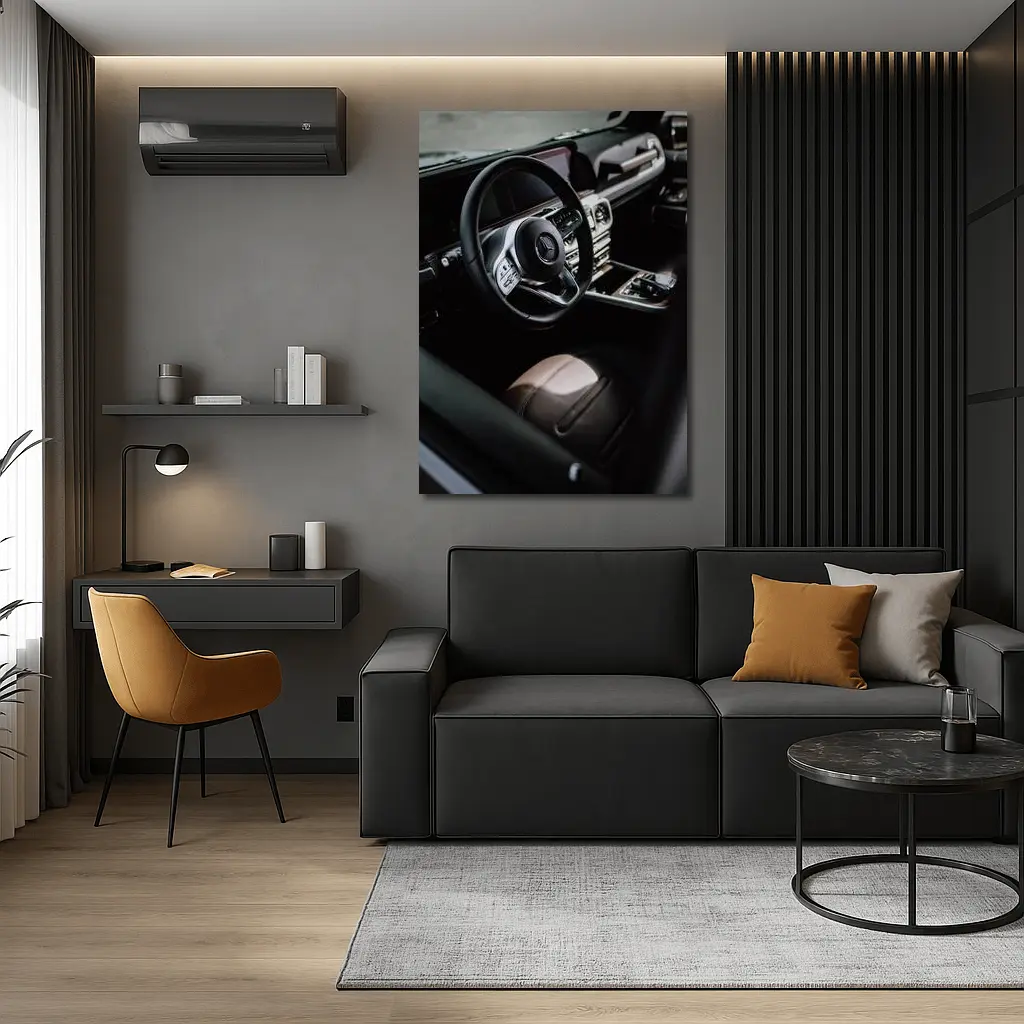Mercedes G Wagen Interior Cockpit View – Wall Art