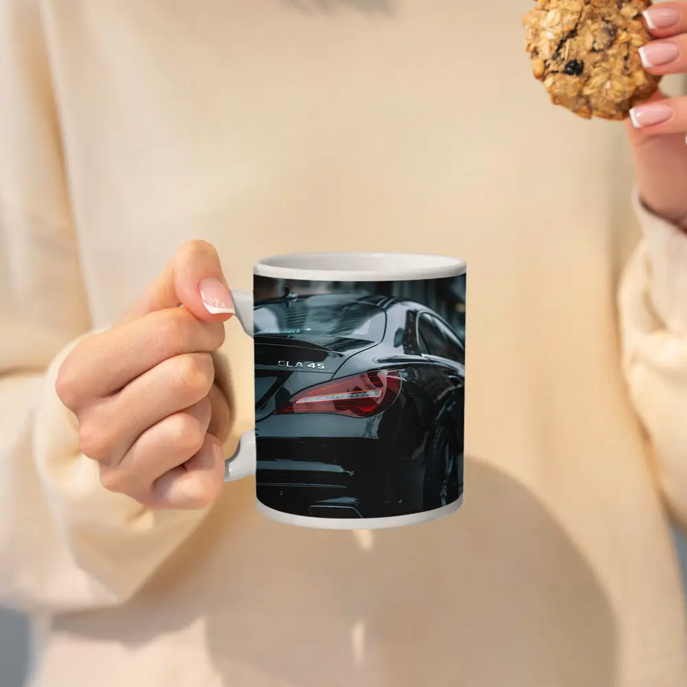 Mercedes CLA 45 Black Urban Street – Mugs