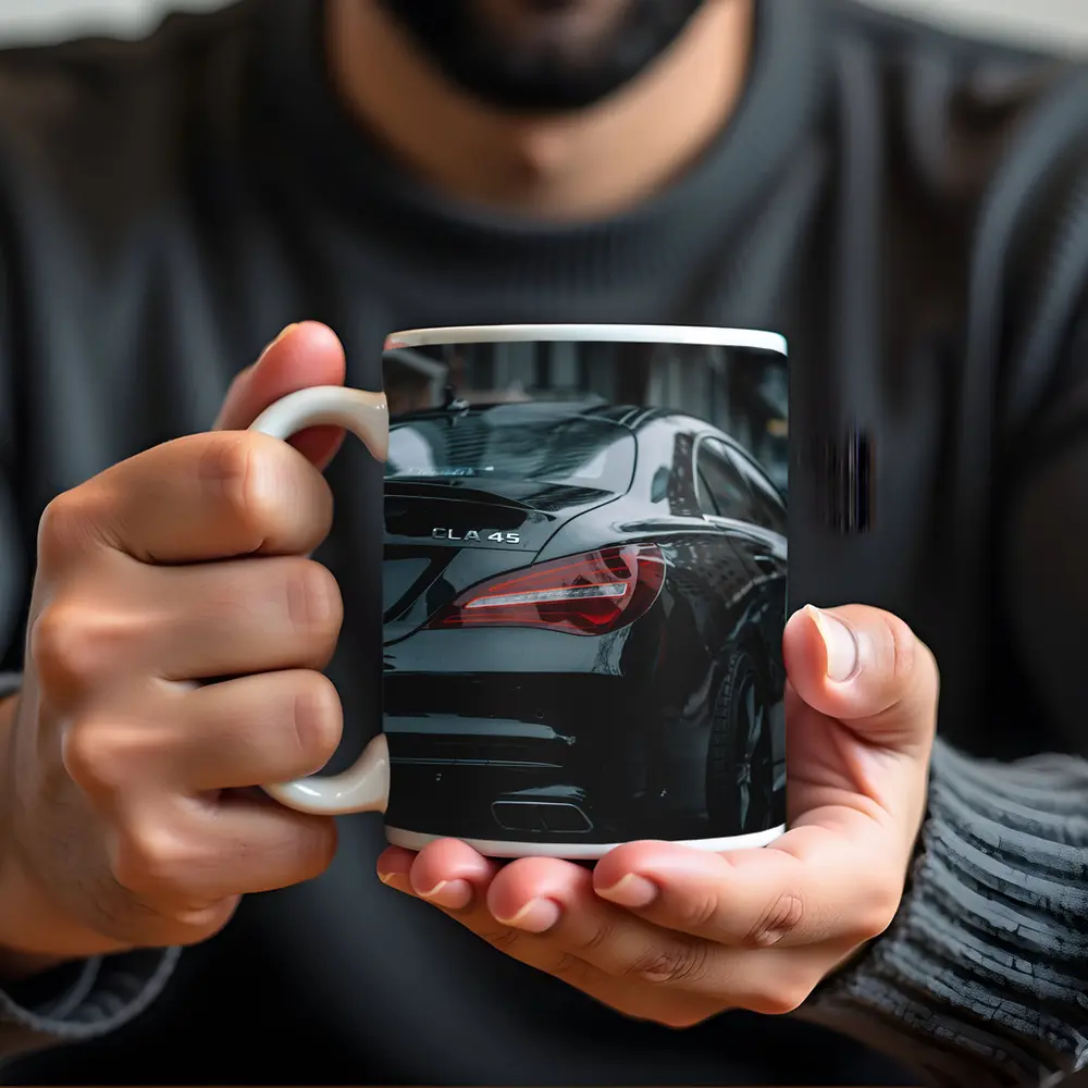 Mercedes CLA 45 Black Urban Street – Mugs
