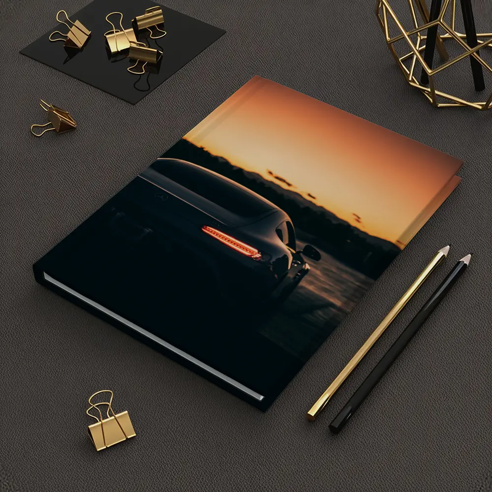 Mercedes AMG GT Rear Sunset Glow – Notebooks