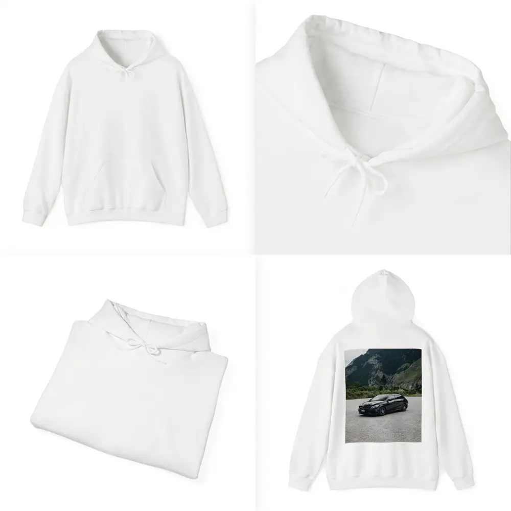 Mercedes CLA Black Mountains Alpine Setting – Hoodies
