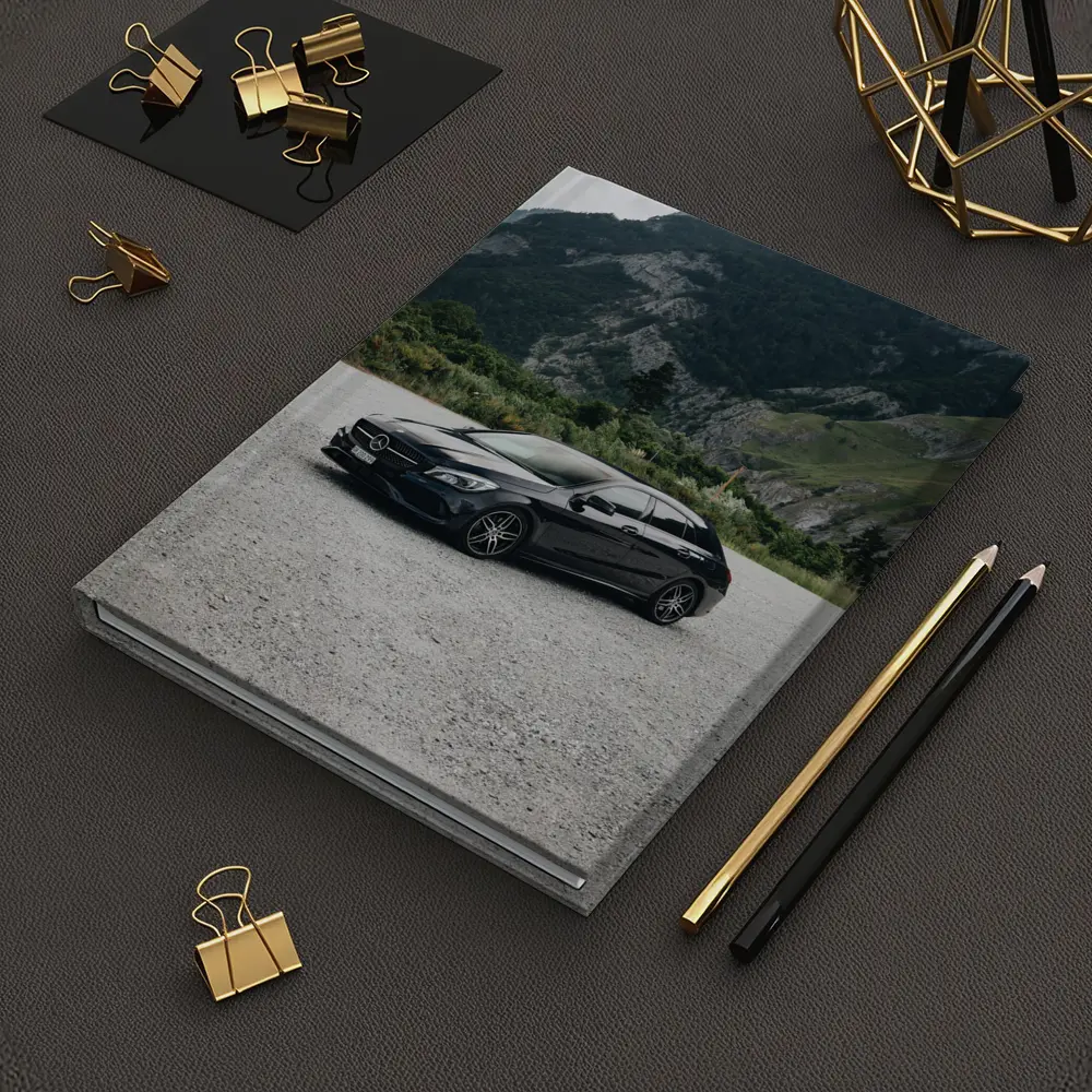 Mercedes CLA Black Mountains Alpine Setting – Notebooks
