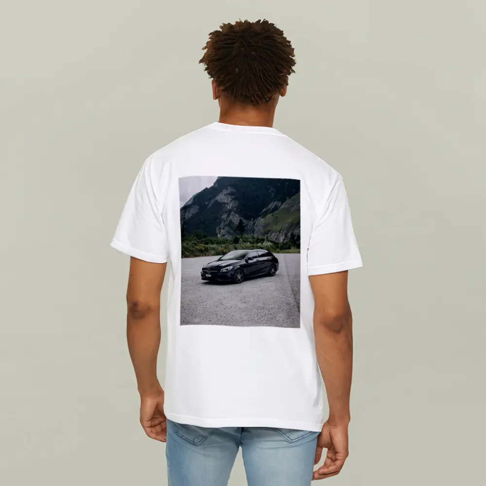 Mercedes CLA Black Mountains Alpine Setting – T-Shirts