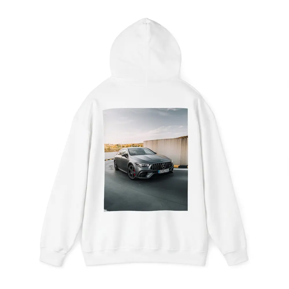 Mercedes AMG CLA Gray Street Concrete Wall – Hoodies