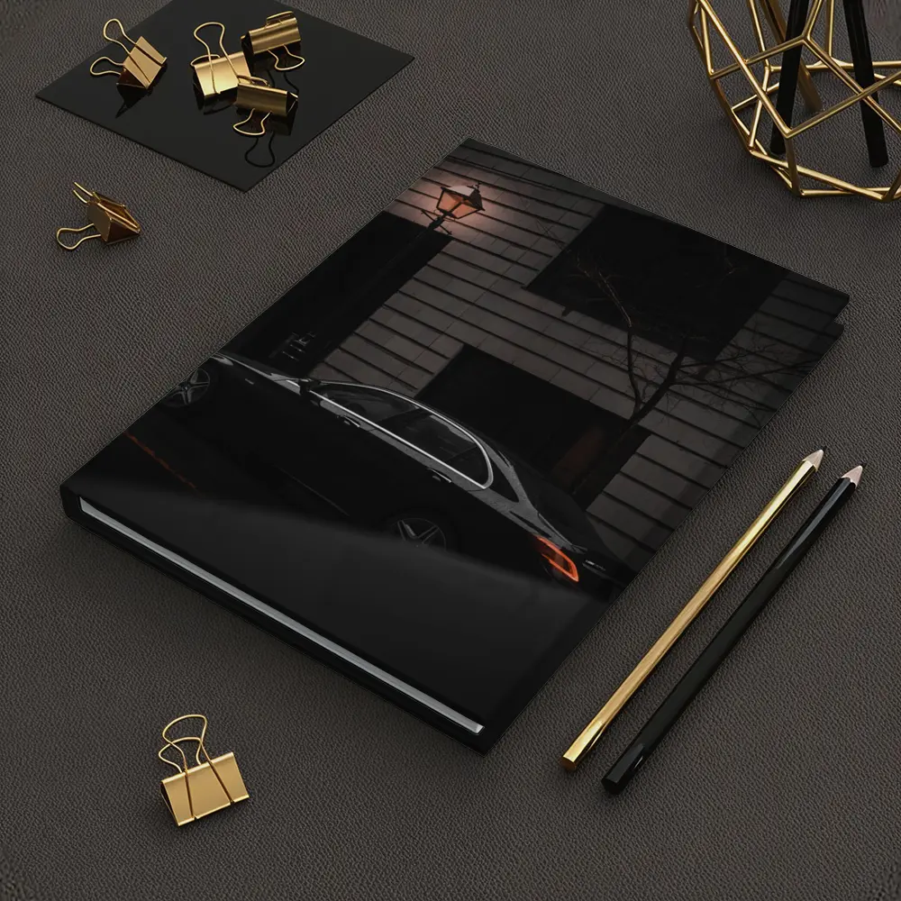 Mercedes E Class Dark City Street Night – Notebooks