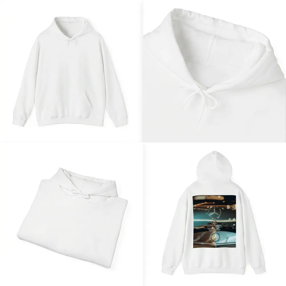 Mercedes Benz Hood Star Classic Car Detail – Hoodies