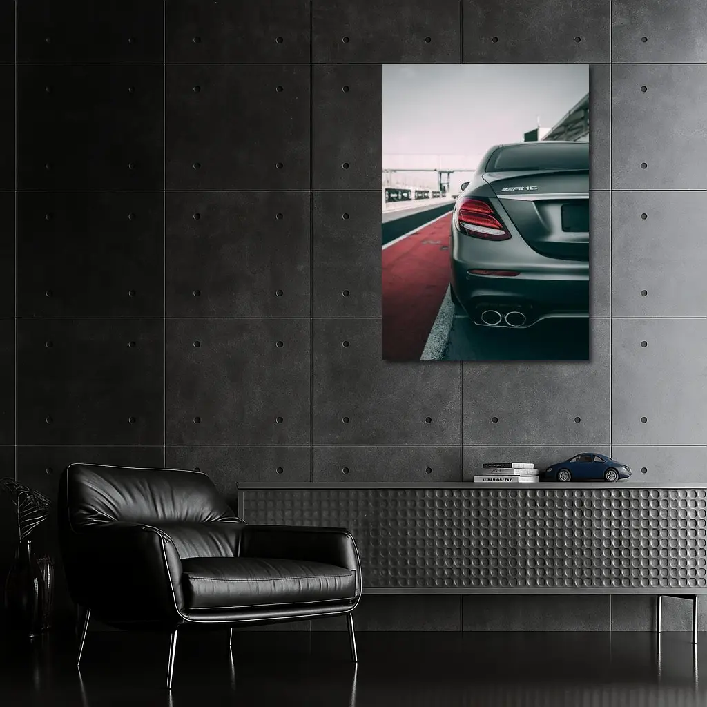 Mercedes AMG C63 Rear Track Day – Wall Art